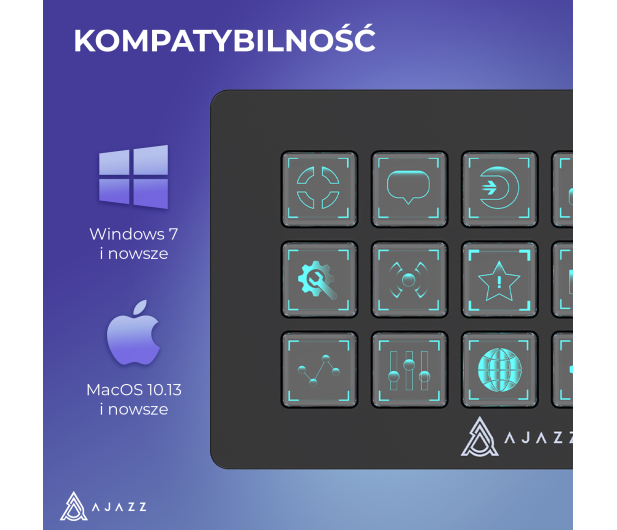 Ajazz AKP153E USB czarny - 1536405 - zdjęcie 14